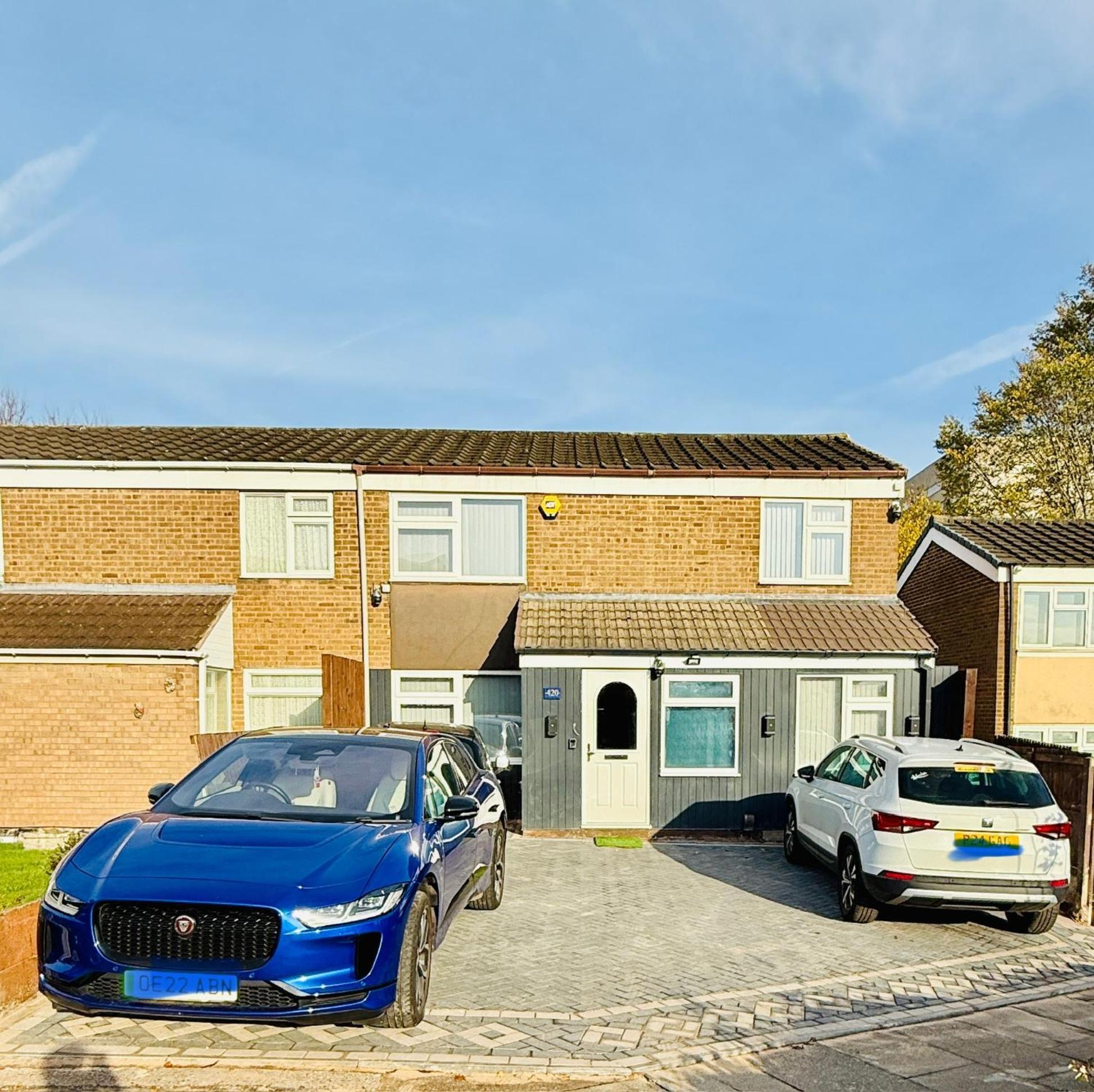 Birmingham City Centre- 9 Bed House With Free Parking Exterior foto